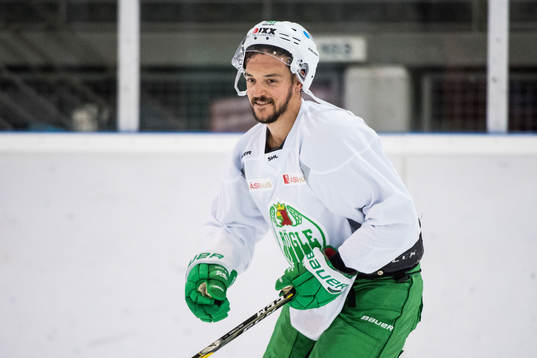 Rögles nyförvärv Juhamatti Aaltonen gör sin första