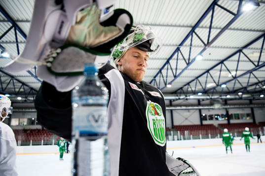Rögles målvakt Emil Kruse