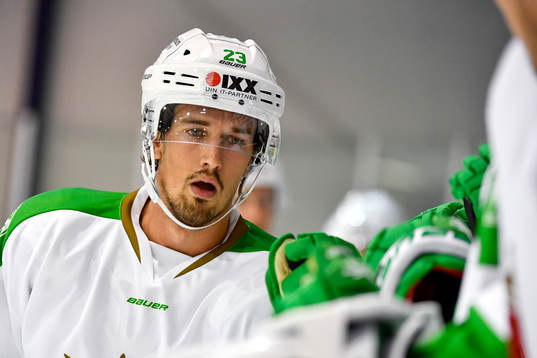 Rögles Daniel Sylwander jublar