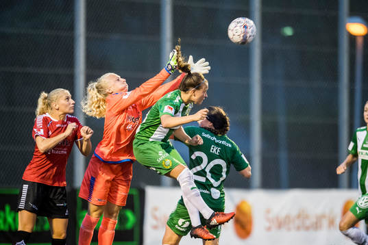 LB07s målvakt Josephine Frigge