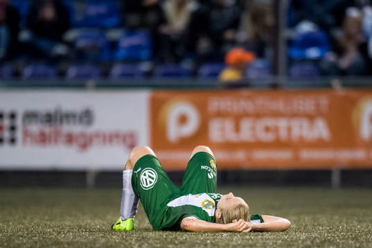 Hammarbys spelare deppar