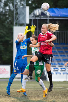 Hammarbys målvakt Emma Holmgren
