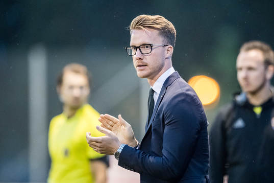 Hammarbys tränare Olof Unogård