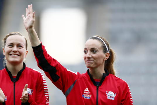 Linköpings Kosovare Asllani innan fotbollsmatchen i