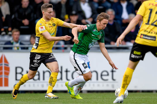 Jönköpings Fredrik Olsson och Elfsborgs Adam Lundqvist
