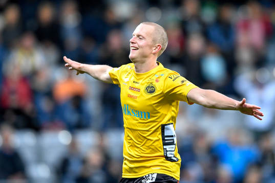Elfsborgs Daniel Gustavsson jublar