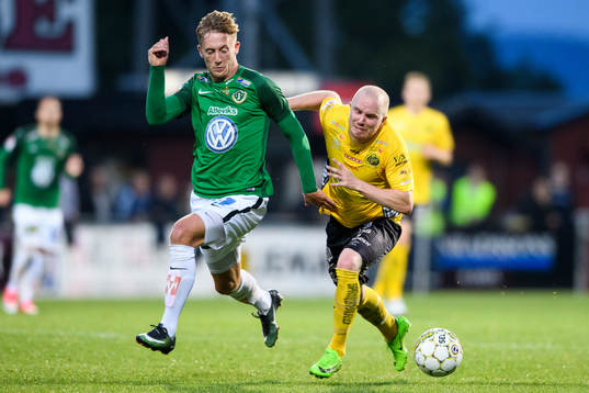 Jönköpings Stefan Karlsson och Elfsborgs Simon Lundevall