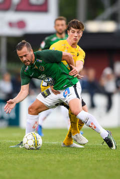Jönköpings Fredric Fendrich och Elfsborgs Simon Olsson