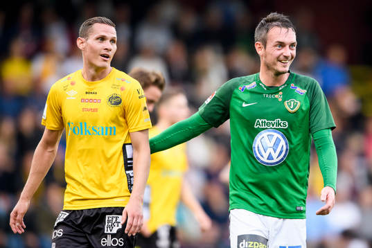 Jönköpings Daryl Smylie och Elfsborgs Jon Jönsson