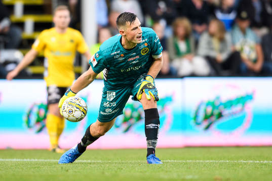 Elfsborgs målvakt Kevin Stuhr Ellegaard
