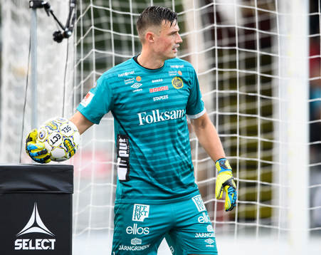 Elfsborgs målvakt Kevin Stuhr Ellegaard