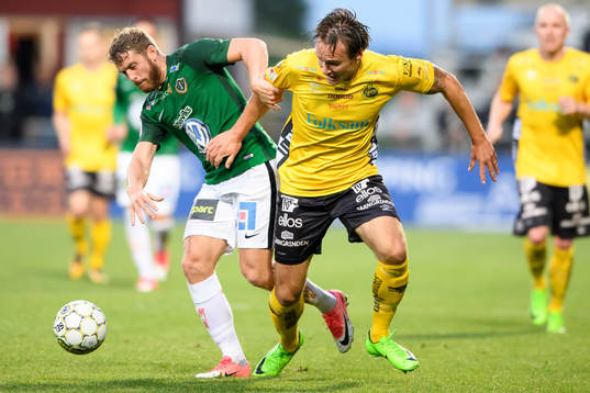 Elfsborgs Viktor Prodell och Jönköpings Stefan Karlsson