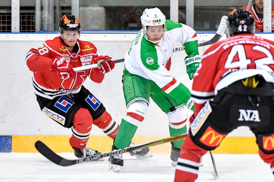 Örebros Linus Arnesson och Rögles Linus Sandin