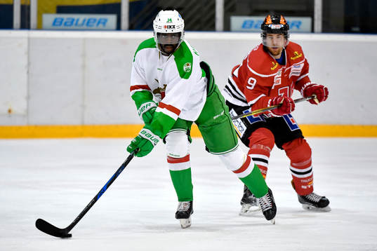Rögles Edwin Hedberg och Örebros Tylor Spink