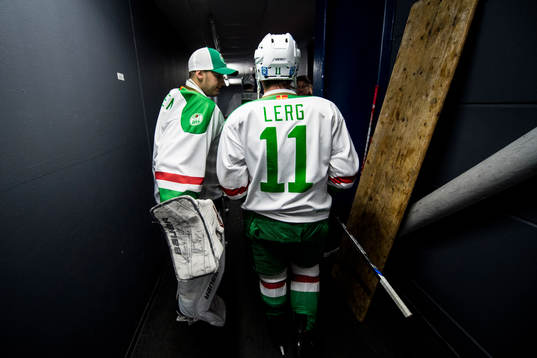 Rögles Bryan Lerg och målvakt Ville Kolppanen lämnar
