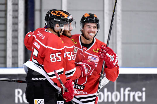 Örebros Kalle Olsson, Johan Wiklander och Kalle Jellvert