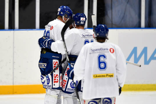 Sparta Sarpsborgs Henrik Malmstrøm gör 2-3-målet och