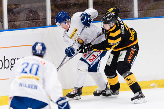 Sparta Sarpsborgs Sander Thoresen och Skellefteås Anton