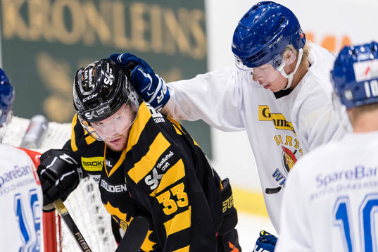 Skellefteås Sebastian Ohlsson och Sparta Sarpsborgs Niklas