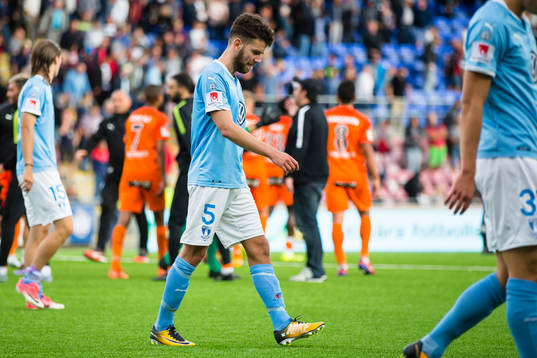 Malmö FFs Erdal Rakip deppar