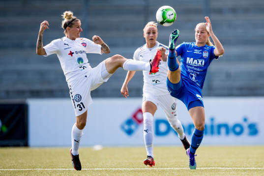 Rosengårds Anja Mittag och Eskilstunas Sarah Bergman
