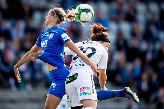 Eskilstunas Sarah Bergman och Rosengårds Ella Masar McLeod