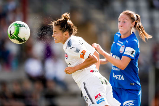 Rosengårds Alexandra Lowe Riley och Eskilstunas Petra
