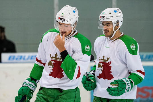 Rögles Alen Bibic och Almen Bibic deppar