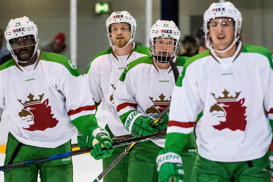 Rögles Edwin Hedberg, Ted Brithén, Rasmus Sandin och