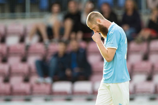 Malmö FFs Jo Inge Berget deppar