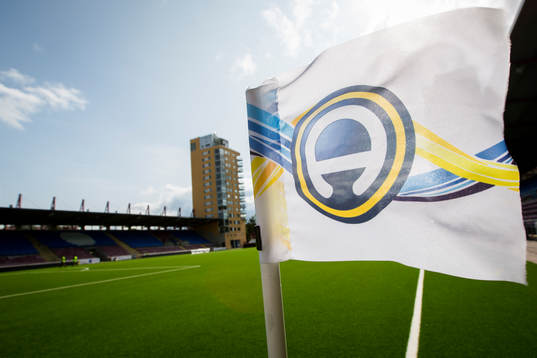 En hörnflagga med
