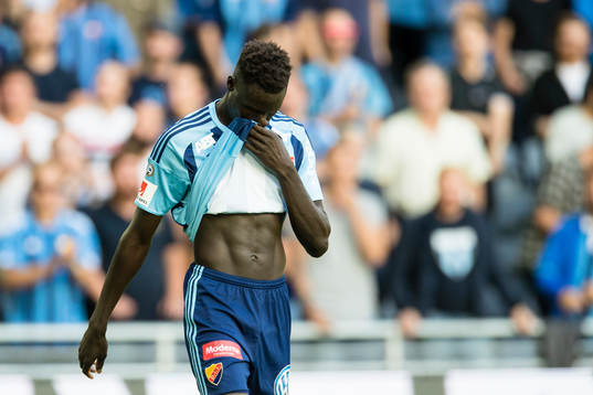 Djurgårdens Philana Tinotenda Kadewere deppar