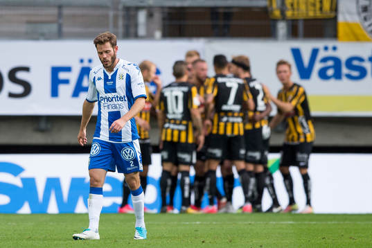 IFK Göteborgs Emil Salomonsson deppar
