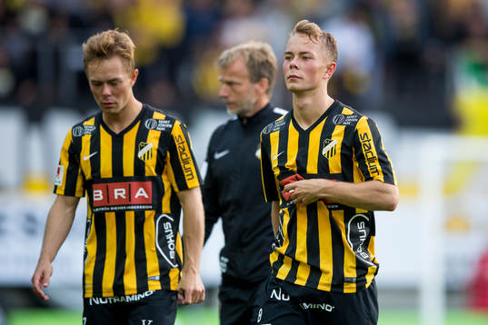 Häckens Joel Andersson och Adam Andersson