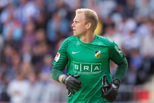 Häckens målvakt Peter Abrahamsson