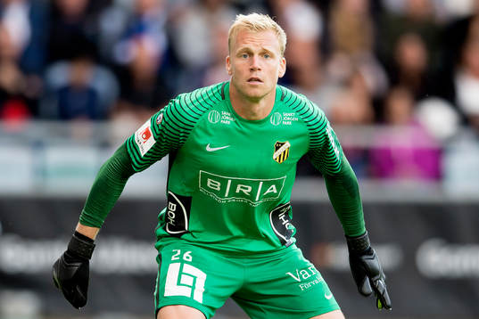 Häckens målvakt Peter Abrahamsson