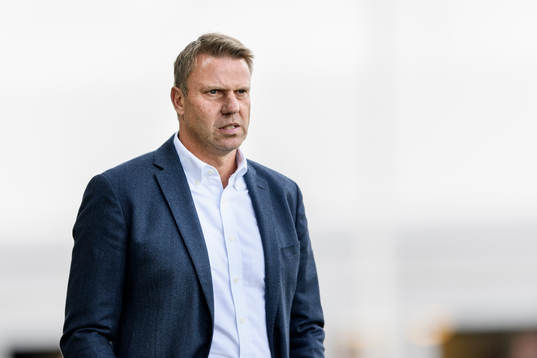 Falkenbergs tränare Hans Eklund