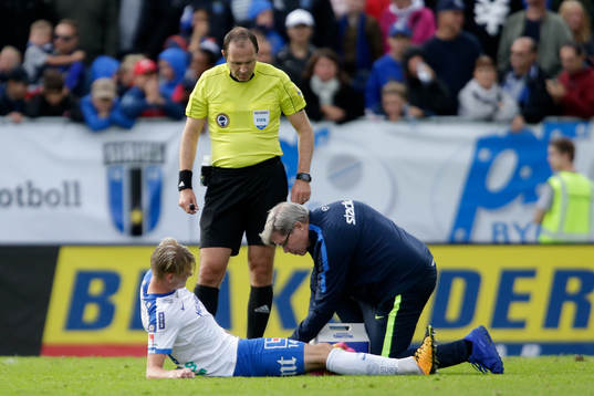 Norrköpings Eric Smith får vård