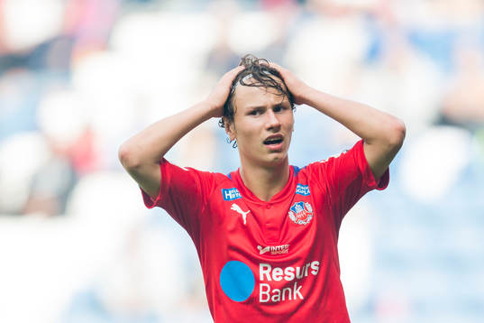Helsingborgs Alex Timossi Andersson deppar
