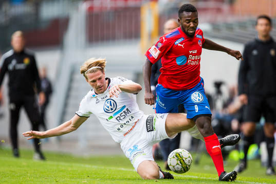 GAIS August Wängberg och Helsingborgs Lumala Abdu