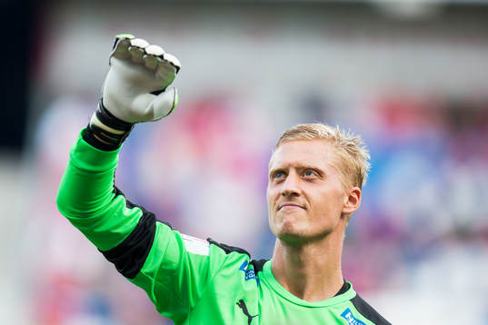 Helsingborgs målvakt Pär Hansson