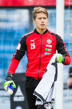 Helsingborgs målvakt Kalle Joelsson