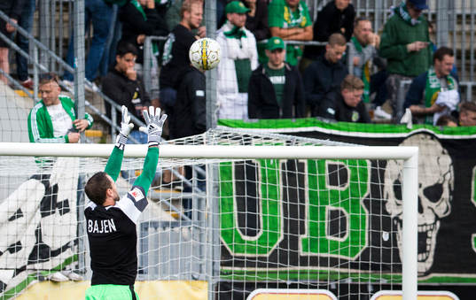 Hammarbys målvakt Johan Wiland