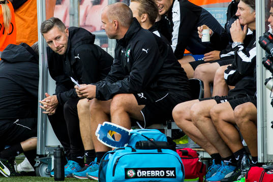 Örebros assisterande tränare Axel Kjäll
