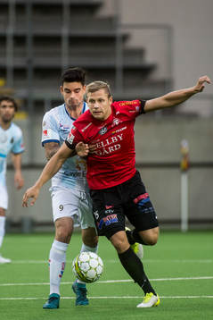 Gefles Diego Montiel och Trelleborgs Erik Andersson