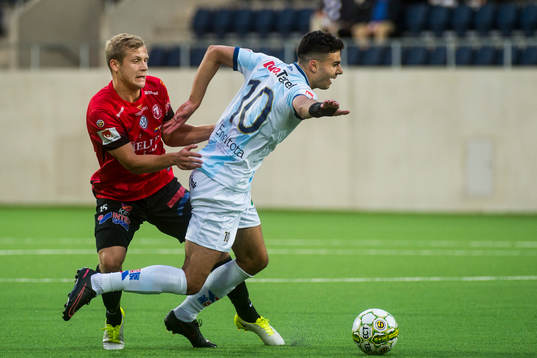 Trelleborgs Erik Andersson och Gefles Deniz Hümmet