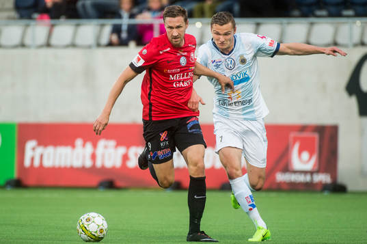 Trelleborgs Marcus Pode och Gefles Piotr Johansson