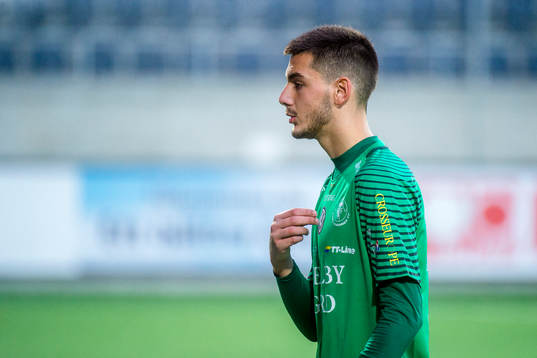 Trelleborgs målvakt Marko Johansson