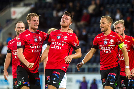 Trelleborgs Alexander Blomqvist jublar