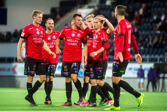 Trelleborgs Alexander Blomqvist jublar